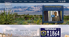 Desktop Screenshot of nevada150.org